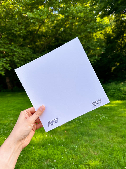 Moon Moth Print (8x8)