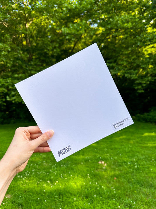 Eggplant Harvest Print (8x8)