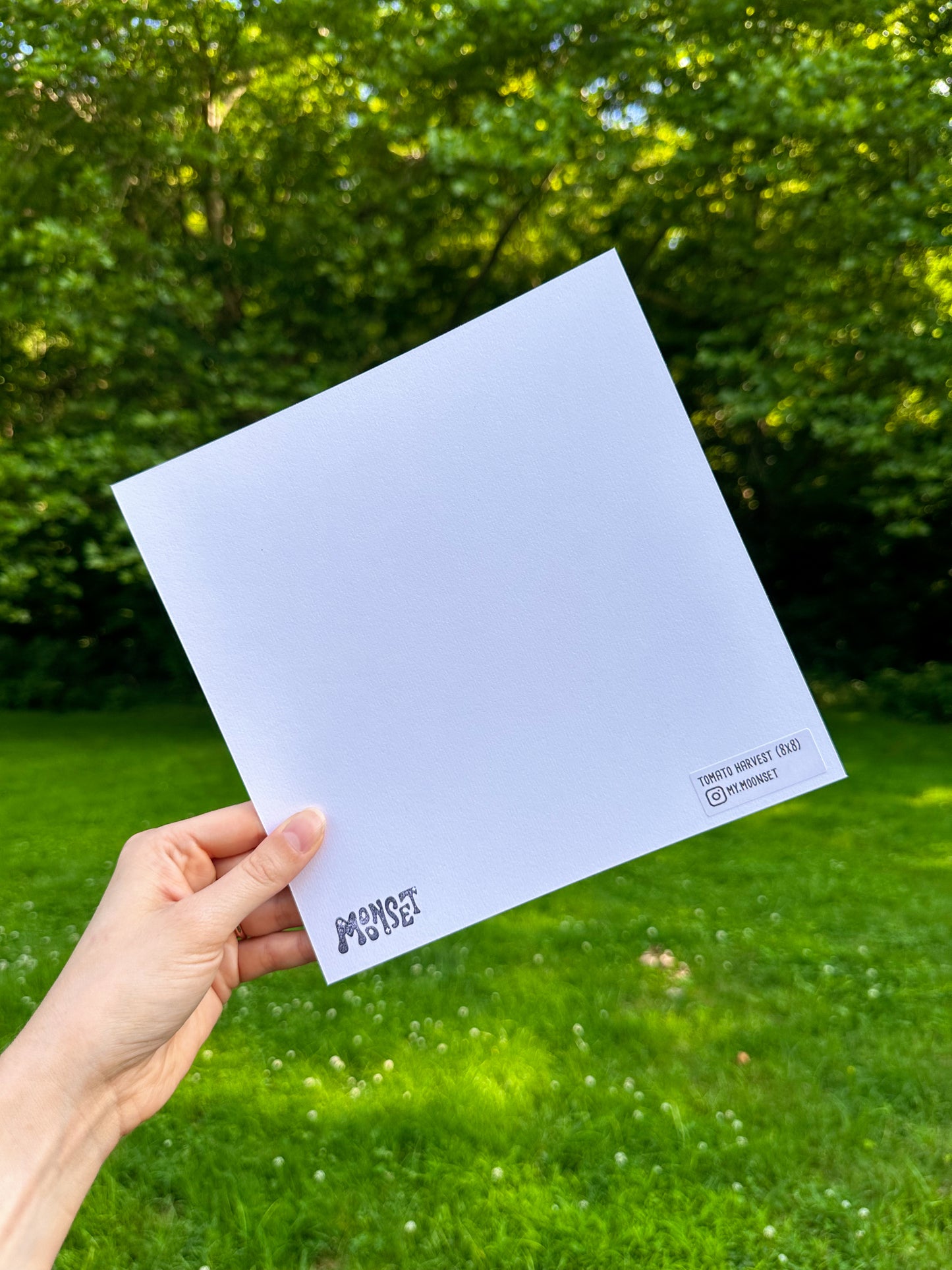 Tomato Harvest Print (8x8)