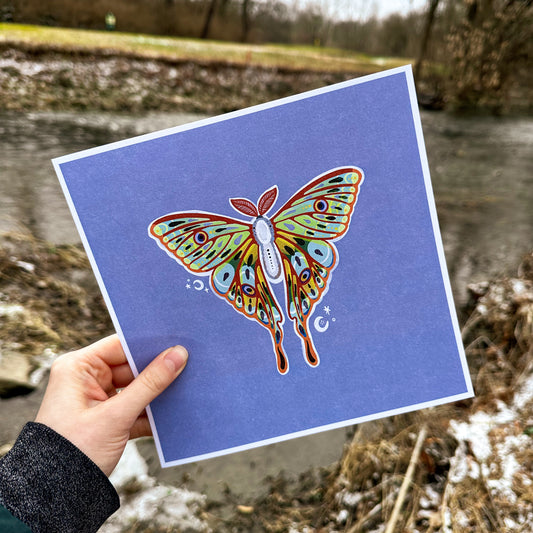 Moon Moth Print
